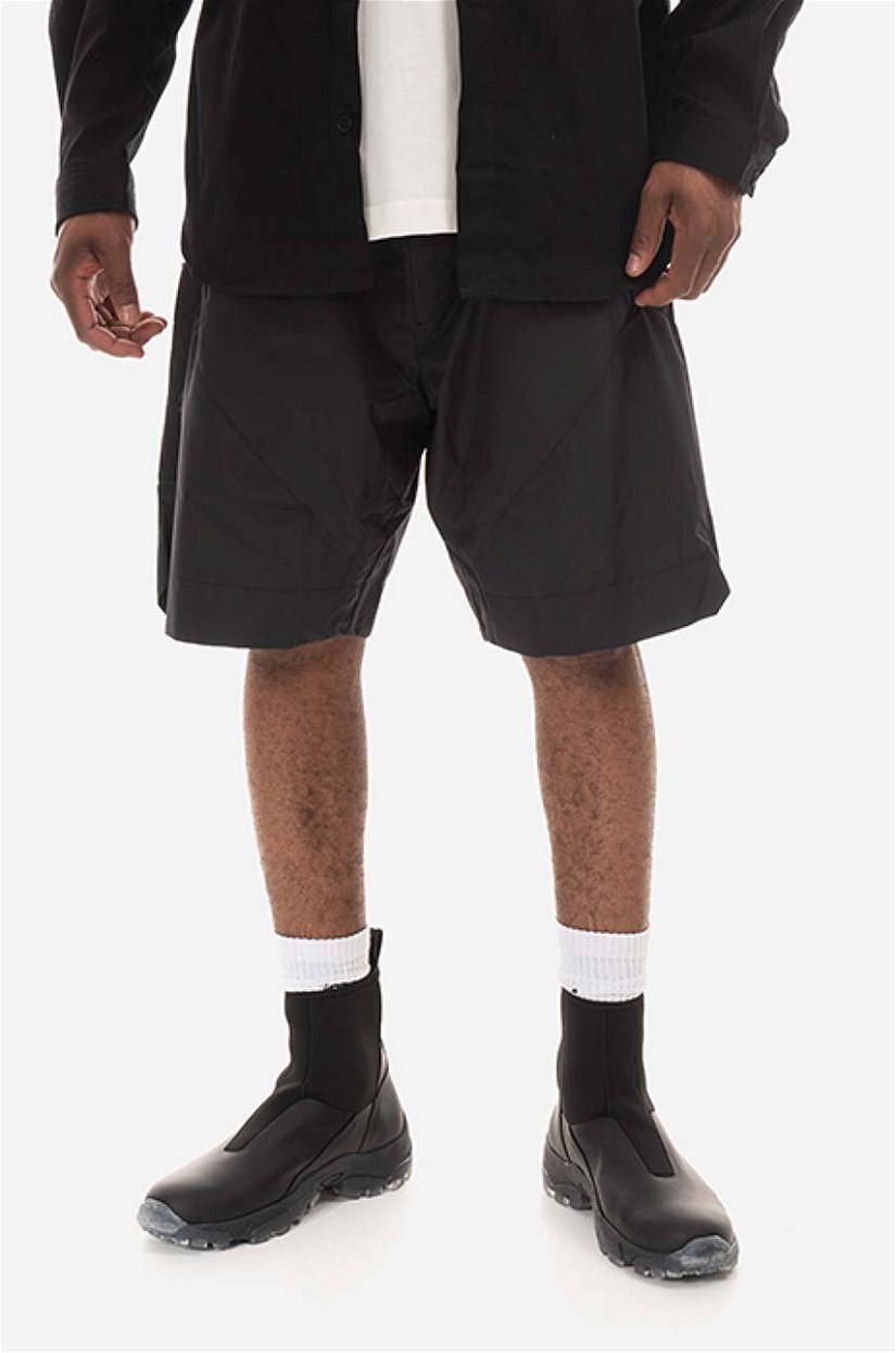 A-COLD-WALL* pantaloni scurți Nephin Storm Shorts bărbați, culoarea negru ACWMB142.-BLACK