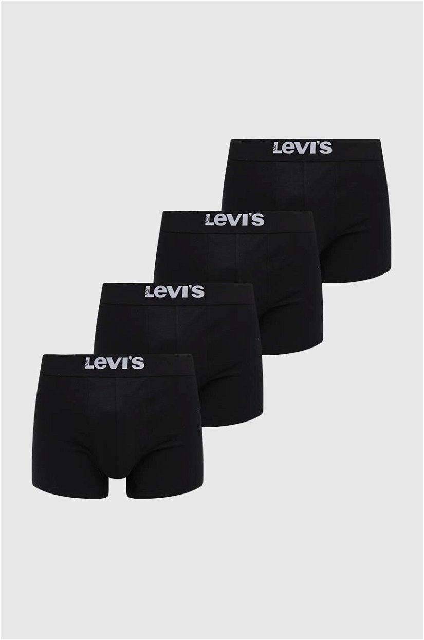 Levi's boxeri 4-pack barbati, culoarea albastru marin