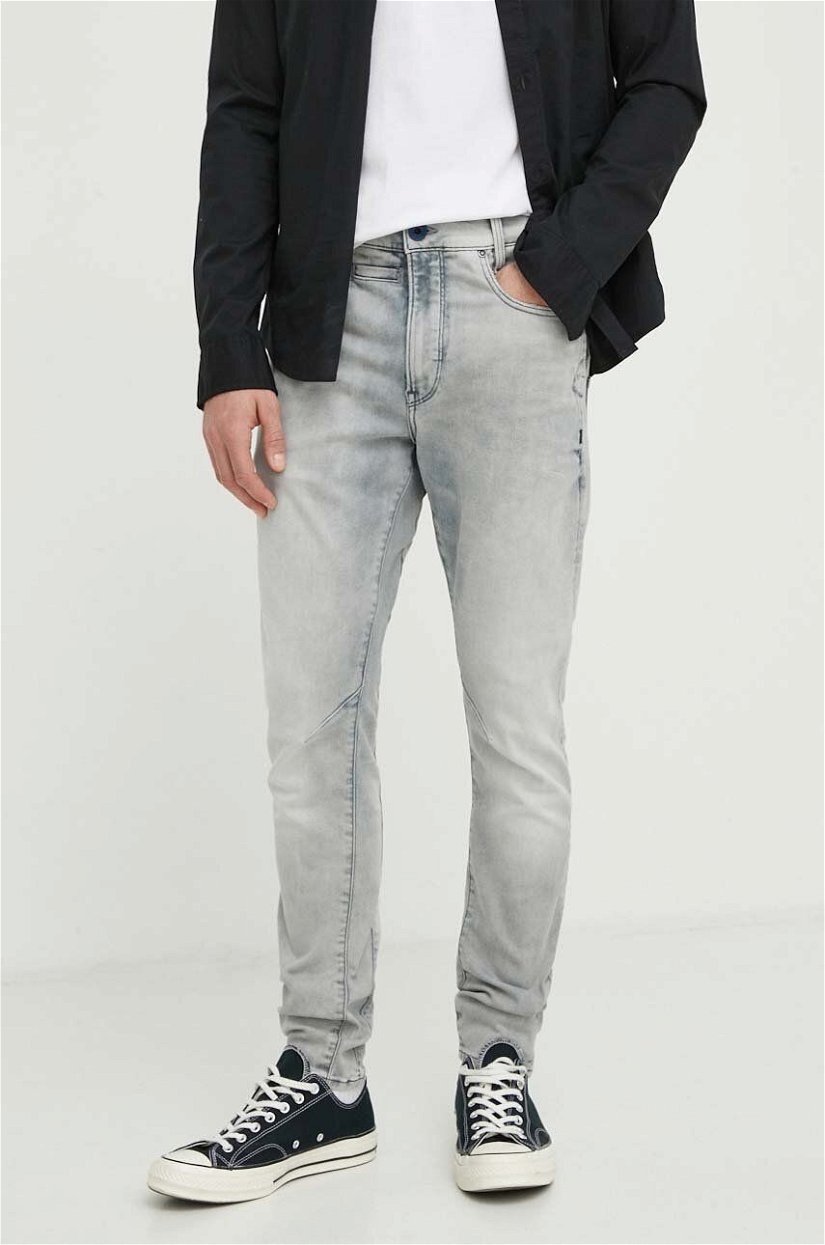 G-Star Raw jeansi barbati, culoarea gri