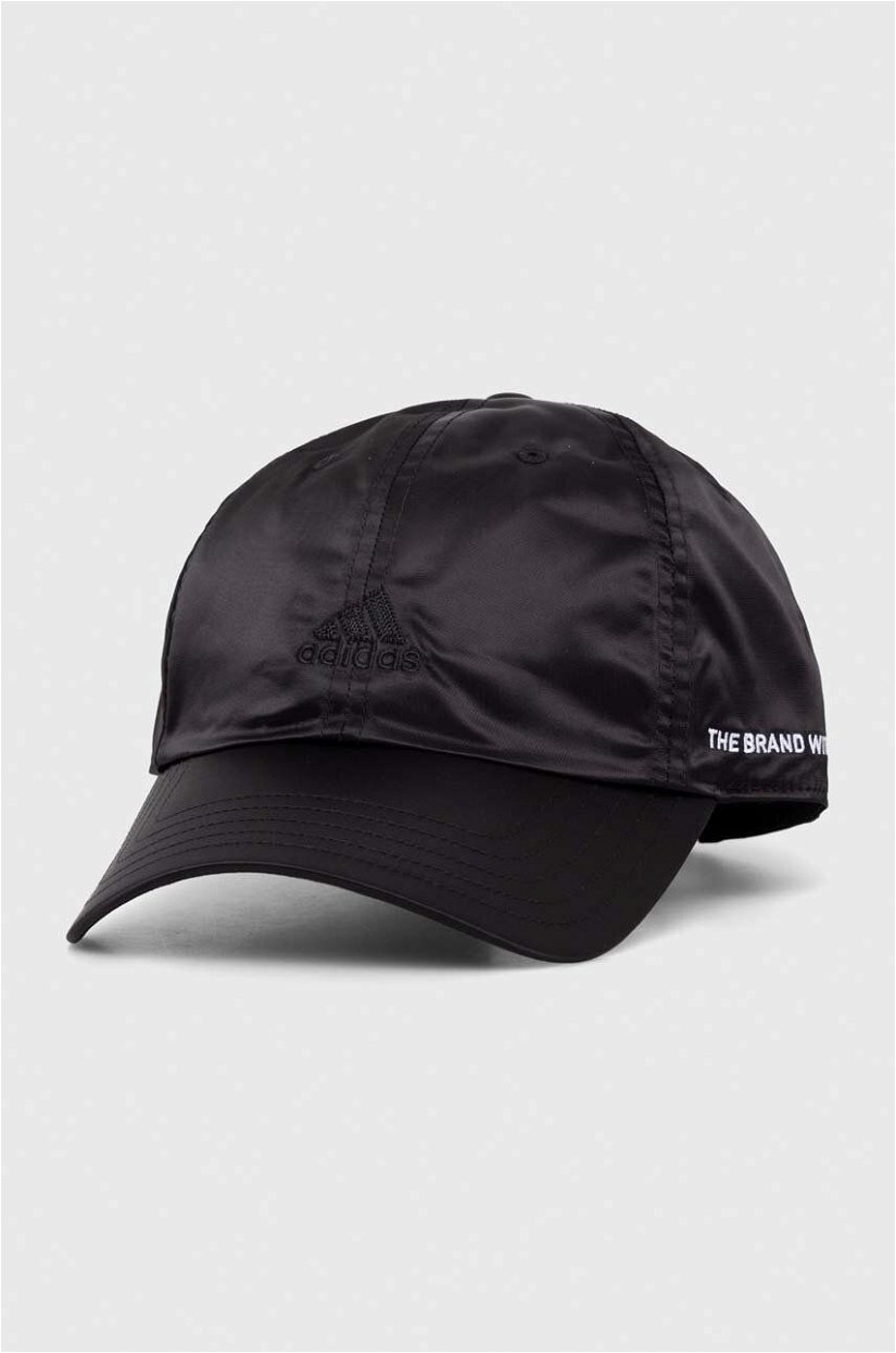 adidas șapcă culoarea negru, uni IP6314