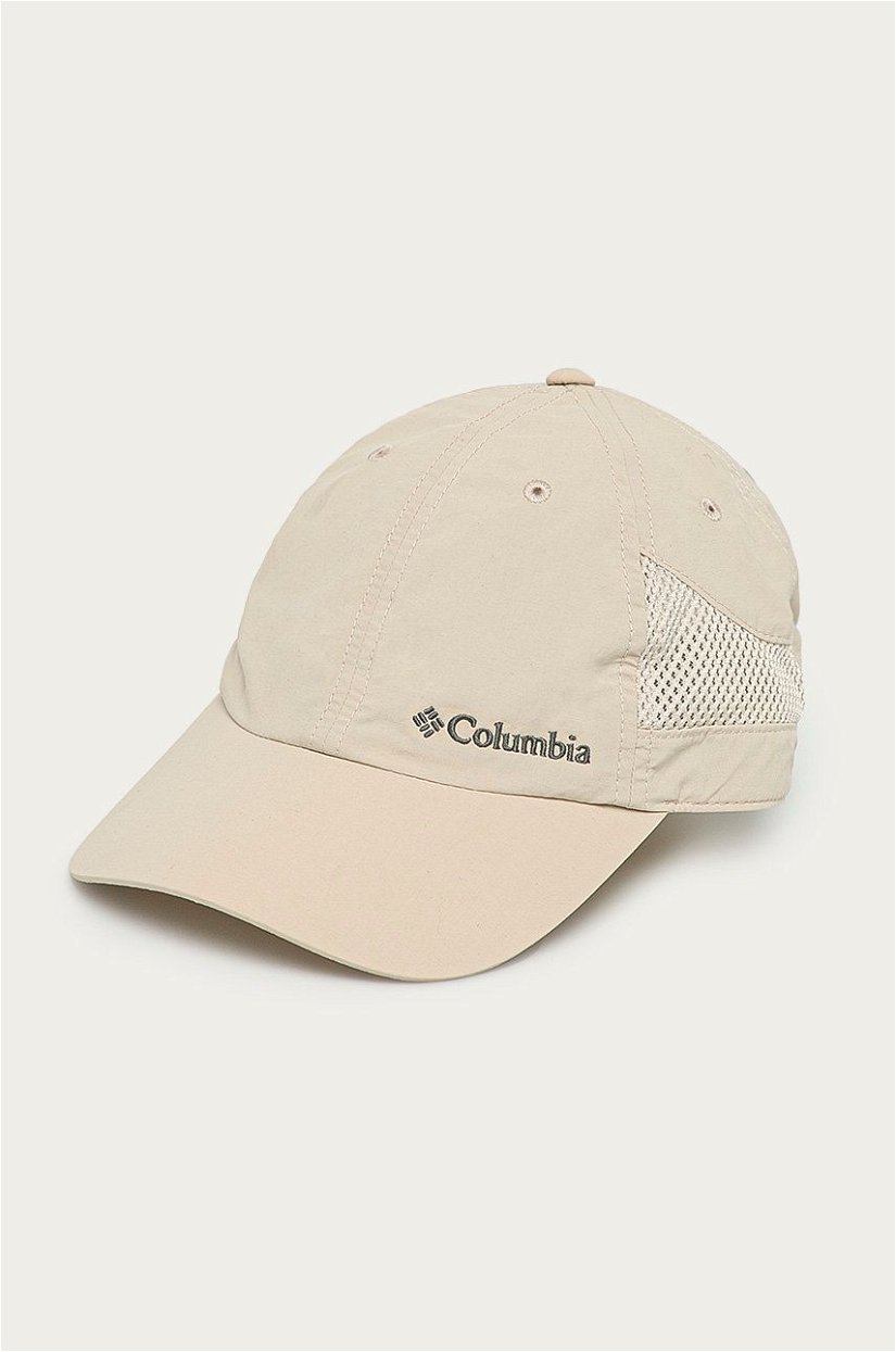 Columbia șapcă Tech Shade culoarea bej, cu imprimeu 1539331