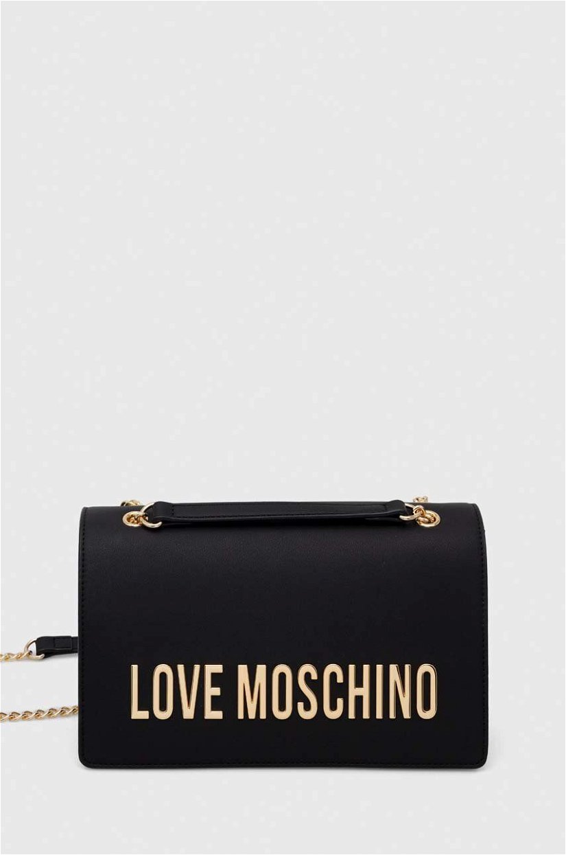 Love Moschino poseta culoarea negru