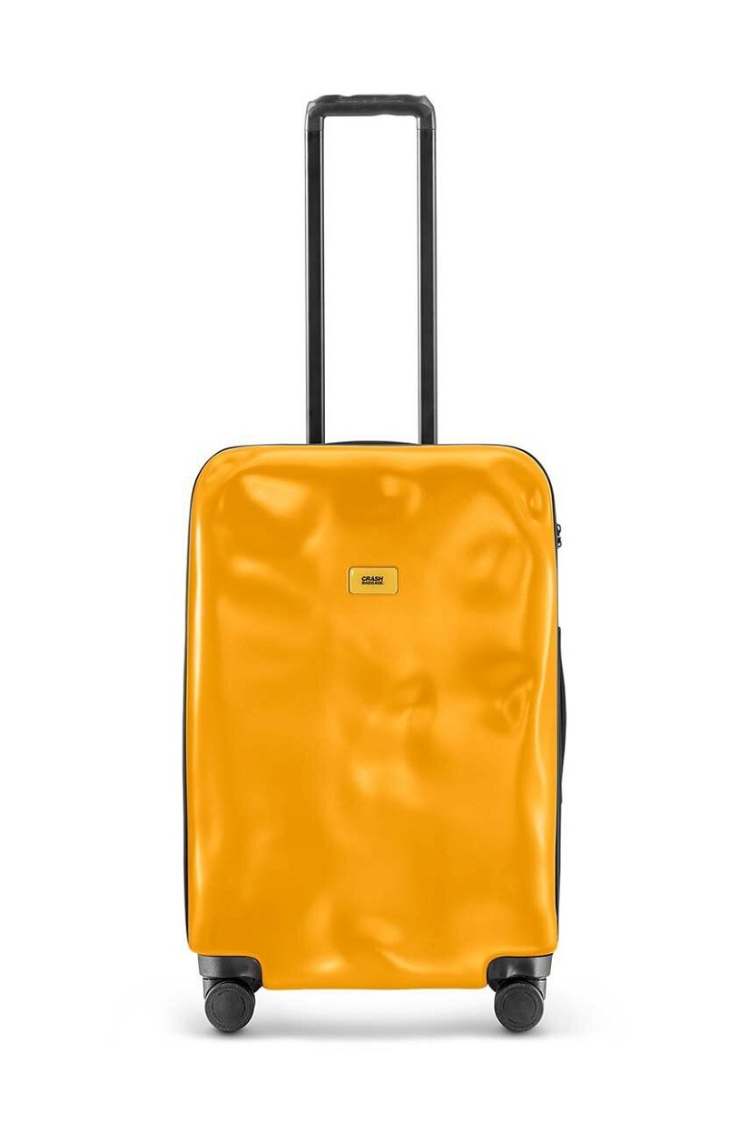 Crash Baggage valiza ICON Medium Size culoarea galben