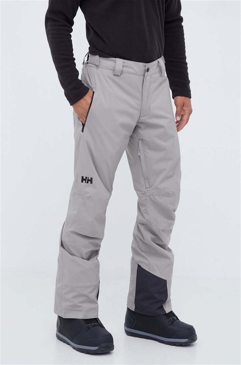 Helly Hansen pantaloni de schi Legendary culoarea gri