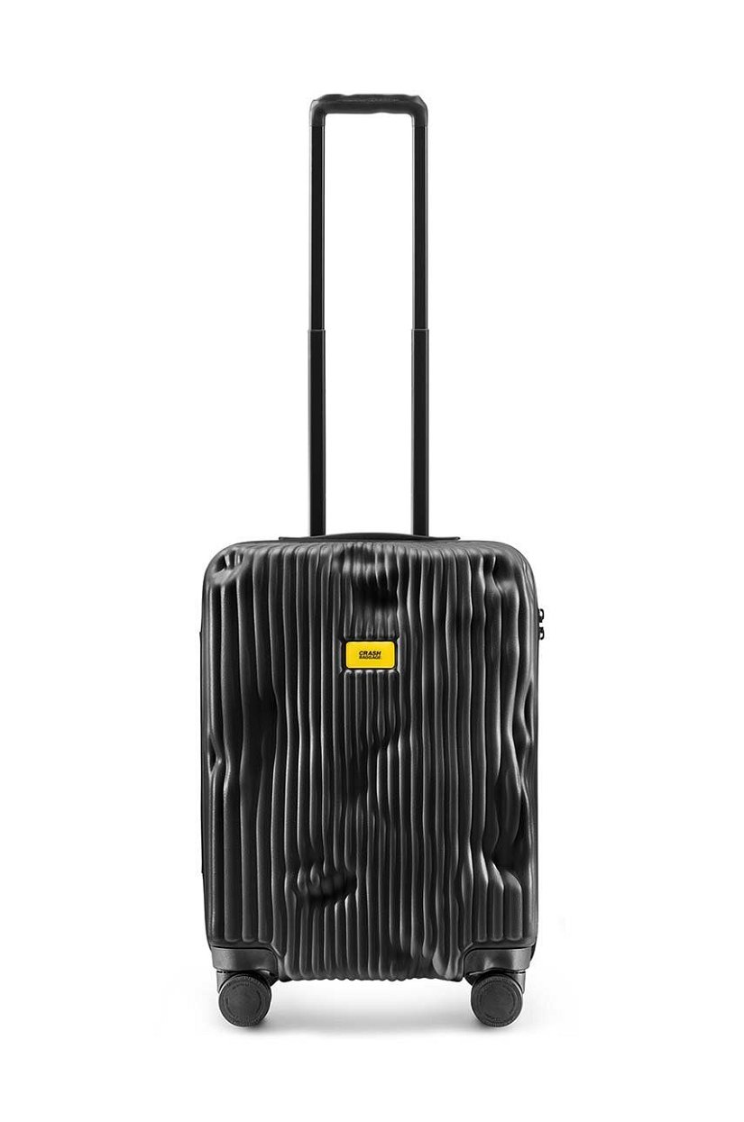 Crash Baggage valiza STRIPE Small Size culoarea negru