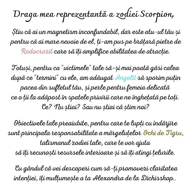 Scorpion - Lumanare Parfumata Si Bratara Semipretioasa - Set Cadou Zodie