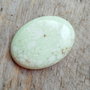 Cabochon crisopraz lemon, 35x25x7 mm