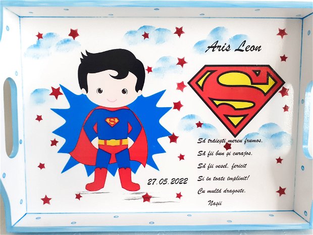 Tavita/set de mot baietel, Superman