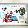 Tavita/set de mot baietel, tema Cars