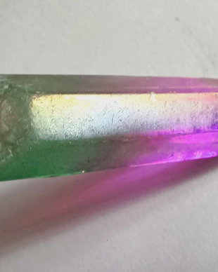 Quartz Aura Titan - verde/violet