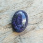 Cabochon ripple jasper mov, 25x18 mm
