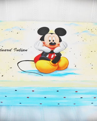 Cutie trusou botez/mot cu Mickey Mouse