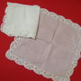 Set 2 batiste cu dantela/noi
