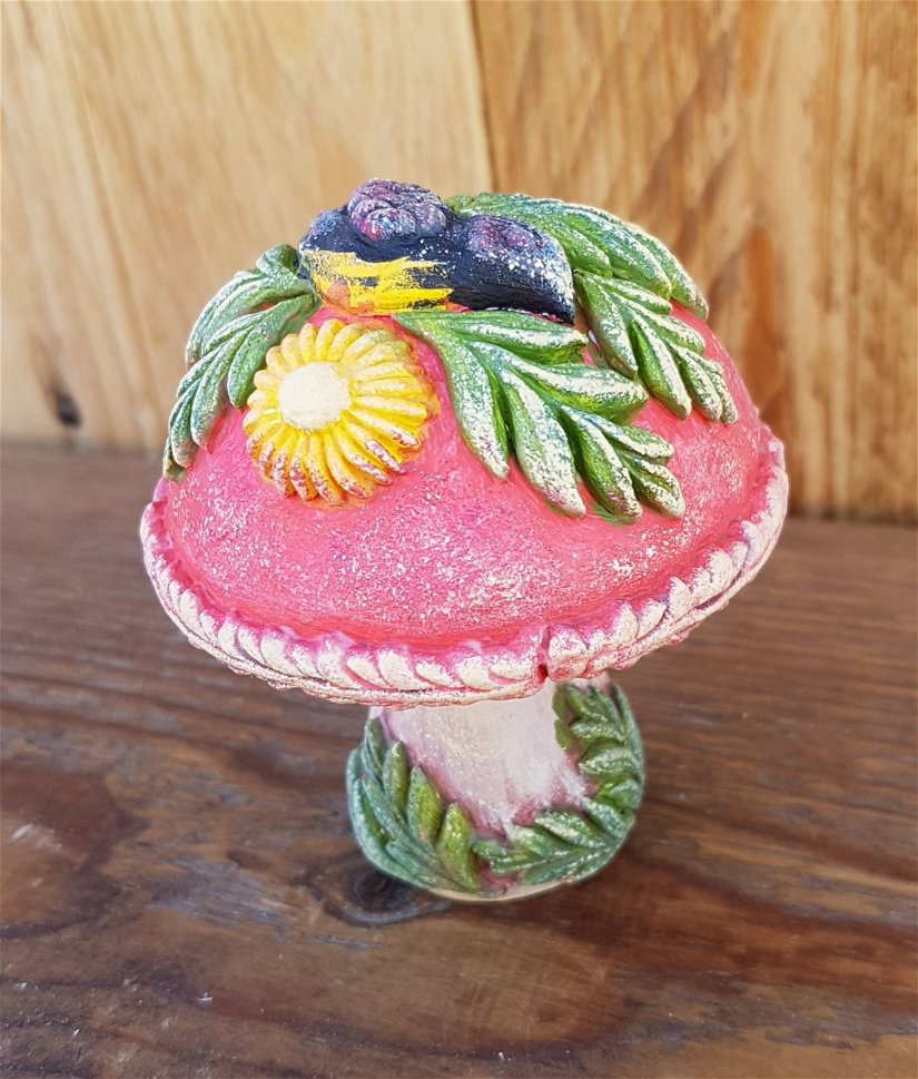Ciuperca decorativa handmade