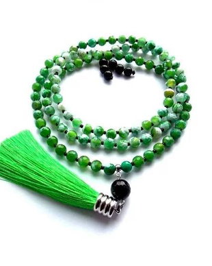 Colier Mala 108+1*Onix+Agate*Meditatie si rugaciune