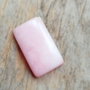 Cabochon opal roz, 30x19x6.5 mm