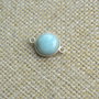 Link larimar in rama argint (F41-3-4)