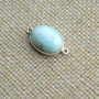 Link larimar in rama argint (F41-3-6)