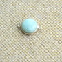 Link larimar in rama argint (F41-3-9)