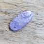 Cabochon charoit, 32x16 mm