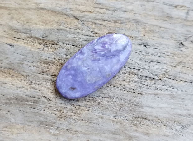 Cabochon charoit, 32x16 mm