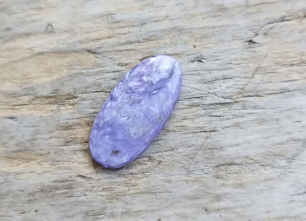 Cabochon charoit, 32x16 mm