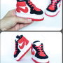 Botosei unisex pentru bebelusi 0-6 luni. Culori la alegere. Bascheti imitatie Nike Air Jordan. Incaltaminte nounascuti handmade. LA COMANDA