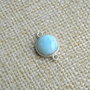 Link larimar in rama argint (F41-4-3)