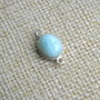 Link larimar in rama argint (F41-4-5)