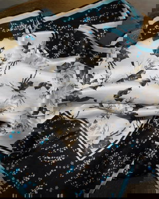 Esarfa matase naturala   satinata , noua ,  China ( adusa de mine ) calitate extra  90 x 90  cm