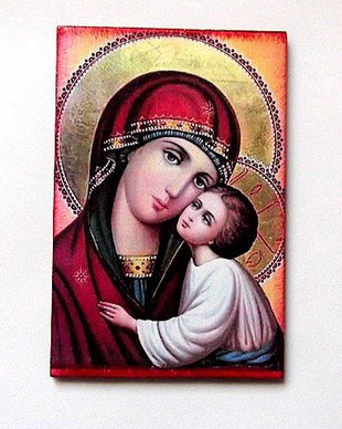 Magnet frigider cu Maica Domnului 45836