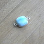 Link larimar in rama argint (F41-5-2)