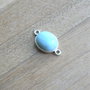 Link larimar in rama argint (F41-5-8)