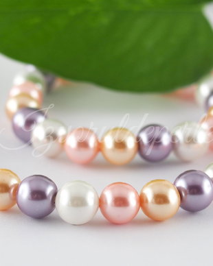 Perle seashell 8mm, cod P18 (1sir)