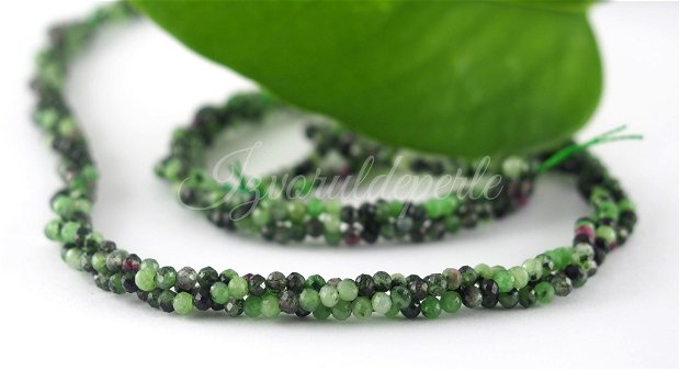Ruby in Zoisite fatetat 2-2.5mm (0.5sir)