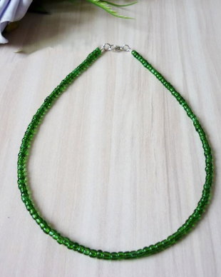 Choker finut verde iarbă