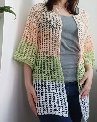 Cardigan crosetat damă, M/L