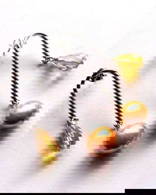 cercei perle naturale si cristale 45520