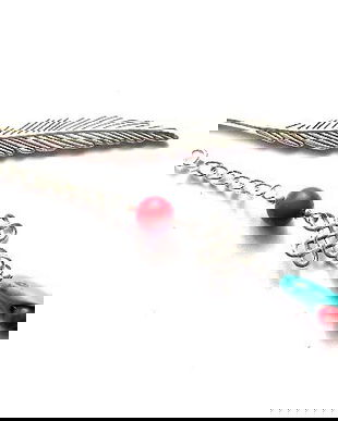 semn de carte cu howlite si turcoaz 45579