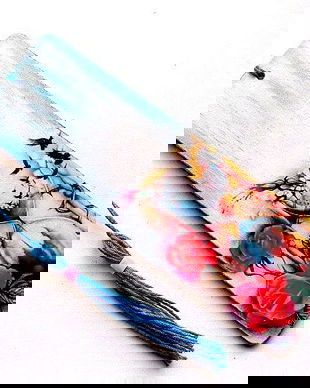 semn de carte cu clepsidra 45555