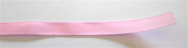 Panglica organza roz ingusta