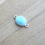 Link larimar in rama argint (F41-5-18)