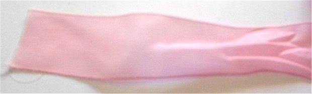 Panglica organza roz