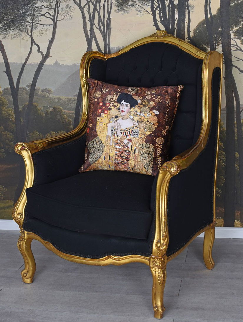 Perna decorativa Art Nouveau cu portret Adele Bloch Bauer