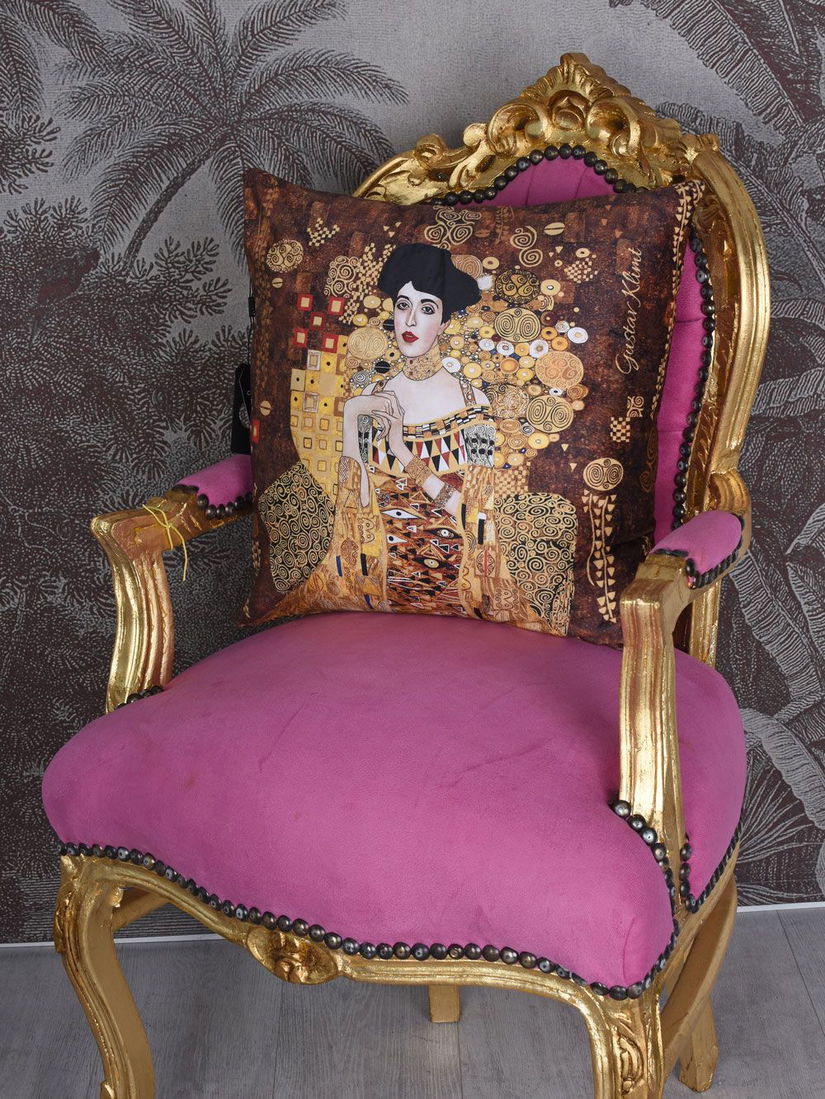 Perna decorativa Art Nouveau cu portret Adele Bloch Bauer