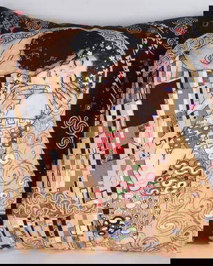 Perna decorativa Art Nouveau cu "Sarutul" Klimt