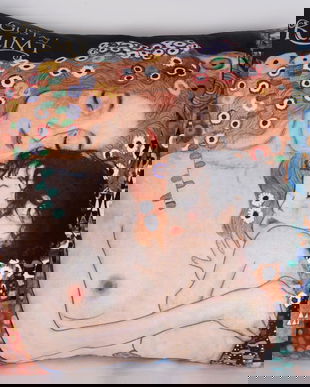 Perna decorativa Art Nouveau "Mama si copilul"