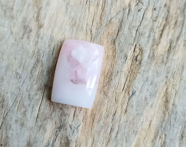 Cabochon opal roz, 24x16x6.5 mm