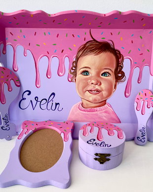 Set moț portret Candy