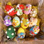 Oua de Paste decor crosetat